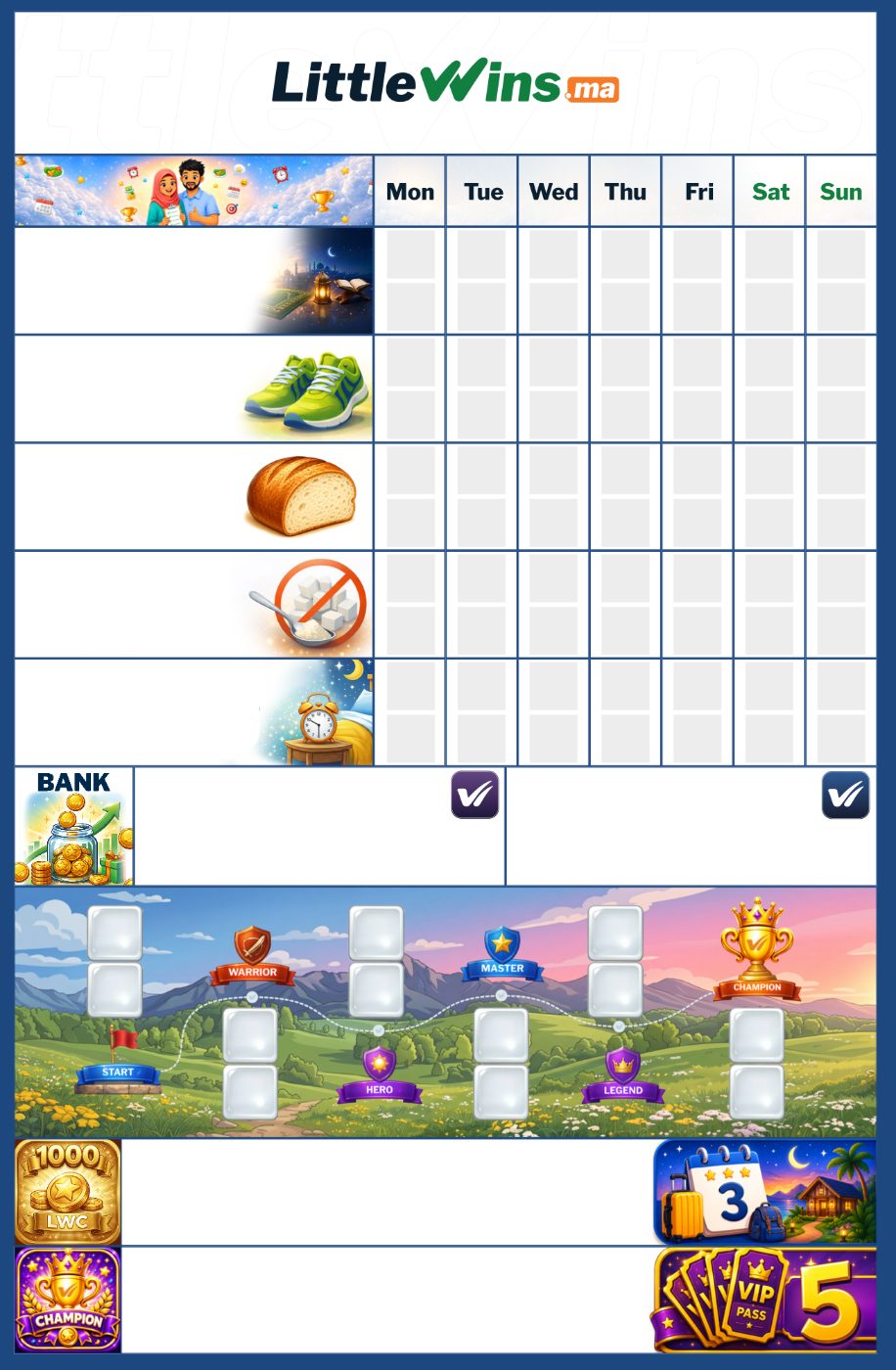 LittleWins board preview